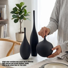 Decovlog Ceramic Vases Modern Boho Vases for Centerpiece Matte Minimalist Home Decor